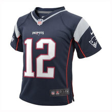 Load image into Gallery viewer, Preschool Nike Tom Brady Game Jersey-Navy