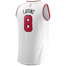 Load image into Gallery viewer, 8 - Youth Fanatics Branded Zach LaVine White Chicago Bulls Fast Break Replica Jersey - Association Edition - White