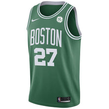 Load image into Gallery viewer, 27  - Men's Nike Daniel Theis Green Boston Celtics Swingman Sponsor Patch Jersey - Icon Edition - Green