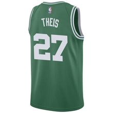 Load image into Gallery viewer, 27  - Men's Nike Daniel Theis Green Boston Celtics Swingman Sponsor Patch Jersey - Icon Edition - Green