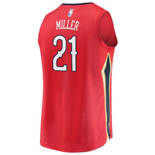 Load image into Gallery viewer, 21 - Men's Fanatics Branded Darius Miller Red New Orleans Pelicans Fast Break Replica Player Jersey - Statement Edition - Red