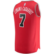 Load image into Gallery viewer, 7 - Men's Fanatics Branded Timothe Luwawu-Cabarrot Red Chicago Bulls Fast Break Replica Jersey – Icon Edition - Red