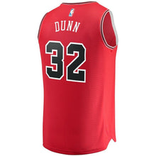 Load image into Gallery viewer, 32 - Youth Fanatics Branded Kris Dunn Red Chicago Bulls Fast Break Player Jersey - Icon Edition - Red