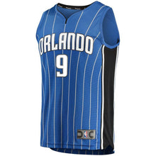 Load image into Gallery viewer, 9 - Men's Fanatics Branded Nikola Vucevic Blue Orlando Magic Fast Break Replica Player Jersey - Icon Edition - Blue