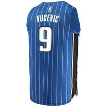 Load image into Gallery viewer, 9 - Men's Fanatics Branded Nikola Vucevic Blue Orlando Magic Fast Break Replica Player Jersey - Icon Edition - Blue
