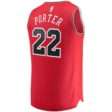 Load image into Gallery viewer, 22 - Youth Fanatics Branded Otto Porter Red Chicago Bulls Fast Break Replica Jersey - Icon Edition - Red