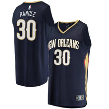 Load image into Gallery viewer, 30 - Men's Fanatics Branded Julius Randle Navy New Orleans Pelicans Fast Break Replica Jersey – Icon Edition - Navy