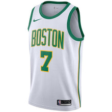 Load image into Gallery viewer, 7 - Men's Nike Jaylen Brown White Boston Celtics City Edition Swingman Jersey - White