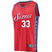 Load image into Gallery viewer, 33 - Men's Fanatics Branded Robert Covington Red Philadelphia 76ers Fast Break Replica Player Jersey - Statement Edition- Red