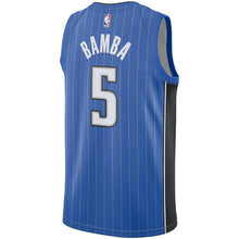 Load image into Gallery viewer, 5 - Men's Nike Mohamed Bamba Royal Orlando Magic Swingman Jersey - Blue