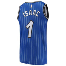 Load image into Gallery viewer, 1 - Men's Nike Jonathan Isaac Blue Orlando Magic Hardwood Classics Swingman Jersey - Blue
