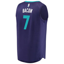 Load image into Gallery viewer, 7 - Men's Fanatics Branded Dwayne Bacon Purple Charlotte Hornets Fast Break Replica Player Jersey - Statement Edition - Purple