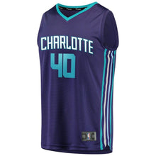 Load image into Gallery viewer, 40 - Youth Fanatics Branded Cody Zeller Purple Charlotte Hornets Fast Break Replica Jersey - Statement Edition - Purple