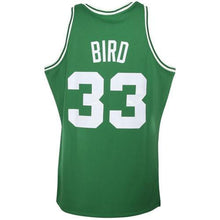 Load image into Gallery viewer, 33 - Men's Mitchell &amp; Ness Larry Bird Kelly Green Boston Celtics 1985/86 Hardwood Classics Authentic Jersey - Green