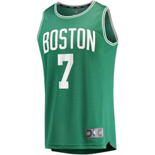 Load image into Gallery viewer, 7 - Men's Fanatics Branded Jaylen Brown Kelly Green Boston Celtics Fast Break Replica Jersey - Icon Edition - Green