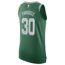 Load image into Gallery viewer, 30  - Men's Nike Guerschon Yabusele Green Boston Celtics Authentic Sponsor Patch Jersey – Icon Edition - Green