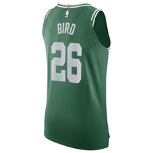 Load image into Gallery viewer, 26  - Men's Nike Jabari Bird Green Boston Celtics Authentic Sponsor Patch Jersey – Icon Edition - Green