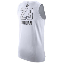 Load image into Gallery viewer, 23 - Men's Jordan Brand Michael Jordan White Chicago Bulls 2018 All-Star Game Authentic Jersey - White