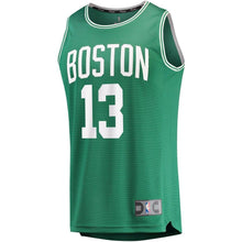 Load image into Gallery viewer, 13 - Men's Fanatics Branded Marcus Morris Green Boston Celtics Fast Break Replica Player Jersey - Green