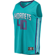 Load image into Gallery viewer, 40 - Youth Fanatics Branded Cody Zeller Teal Charlotte Hornets Fast Break Player Jersey - Icon Edition - Aqua