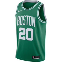 Load image into Gallery viewer, 20 - Men's Nike Gordon Hayward Green Boston Celtics Swingman Jersey - Icon Edition - Green