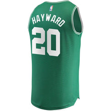 Load image into Gallery viewer, 20 - Men's Fanatics Branded Gordon Hayward Green Boston Celtics Fast Break Replica Jersey - Icon Edition - Green