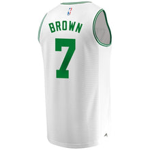 Load image into Gallery viewer, 7 - Men's Nike Kyrie Irving Green Boston Celtics Authentic Sponsor Patch Jersey – Icon Edition - White