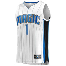 Load image into Gallery viewer, 1 - Men's Fanatics Branded Jonathan Isaac White Orlando Magic Fast Break Jersey - Association Edition - White